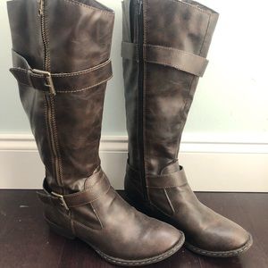 BØC Brown Knee High Boot